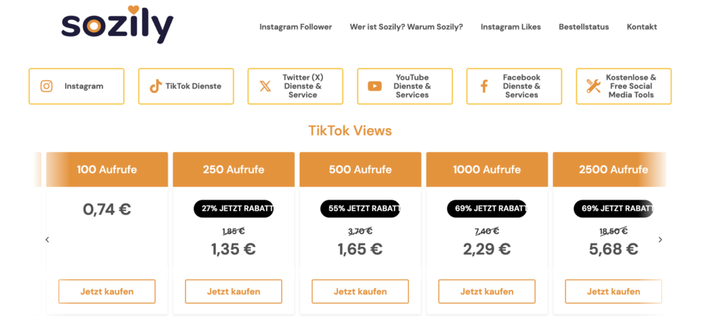buy tiktok views sozily