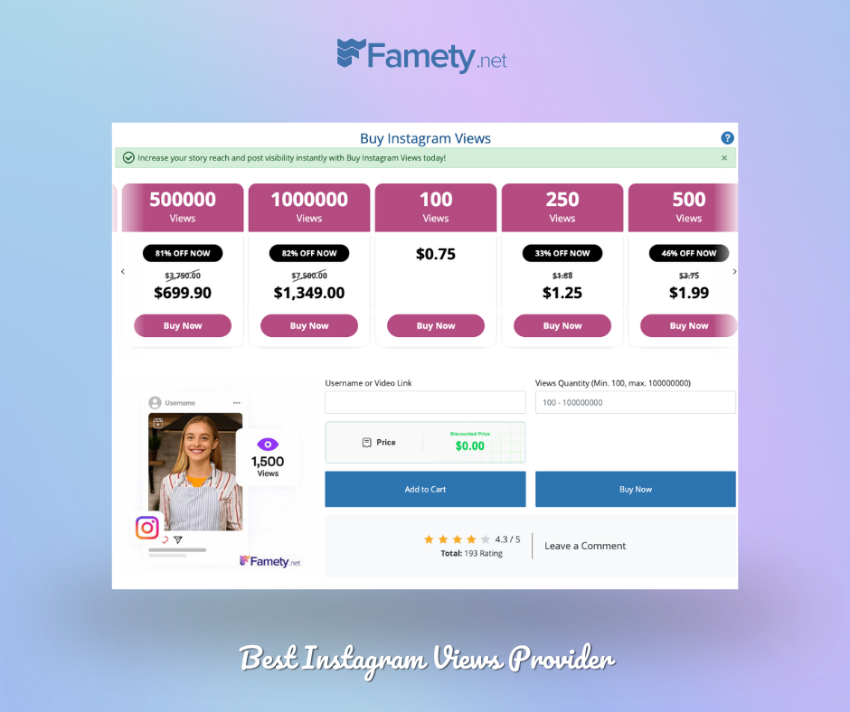 10 Best Sites to Buy Instagram Views